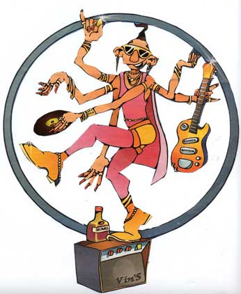 Yoga humour et drisions - Nataraj le danseur comique - wwww.natha-yoga.com