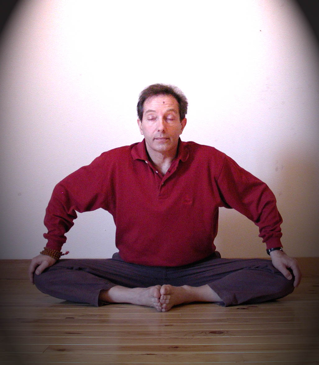 preparation padmasana, christian tikhomiroff, fvrier 2005